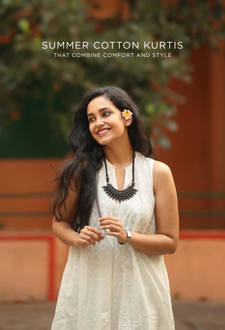 Summer Cotton Kurtis That Combine Comfort and Style