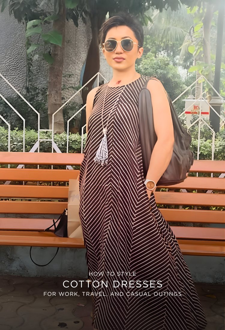 How to Style Cotton Dresses for Work, Travel, and Casual Outings