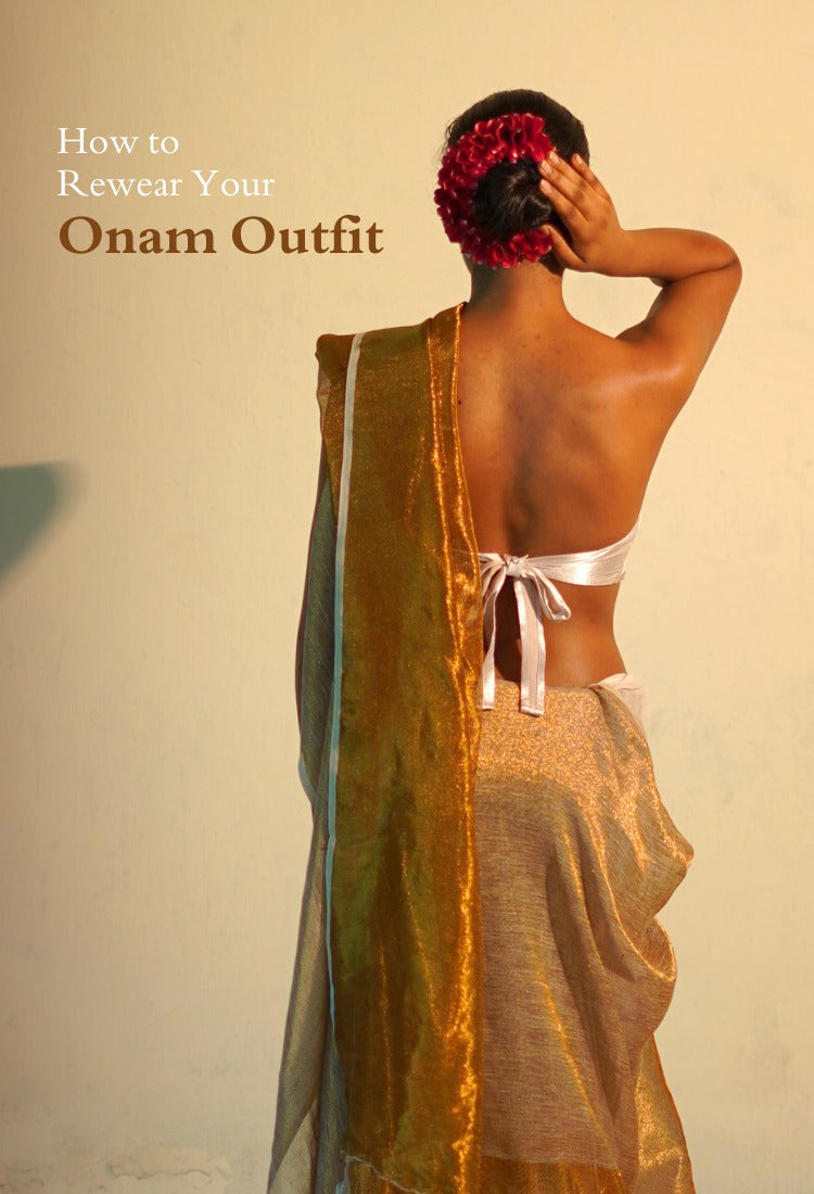 How to Rewear Your Onam Outfit in Contemporary Ways