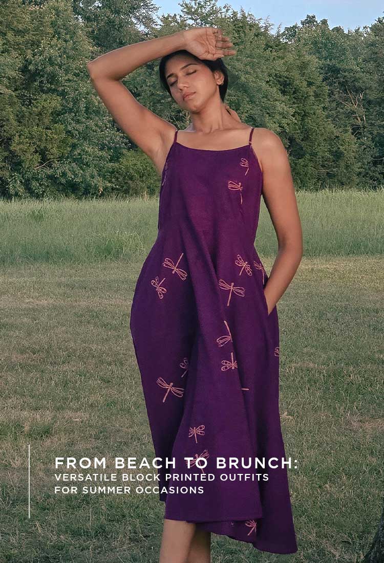 From Beach to Brunch: Versatile Block Printed Outfits for Summer Occasions