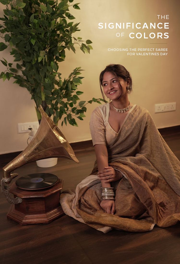 The Significance of Colors: Choosing the Perfect Saree for Valentines Day