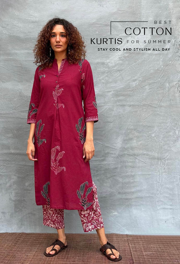 Best Cotton Kurtis for Summer: Stay Cool and Stylish All Day