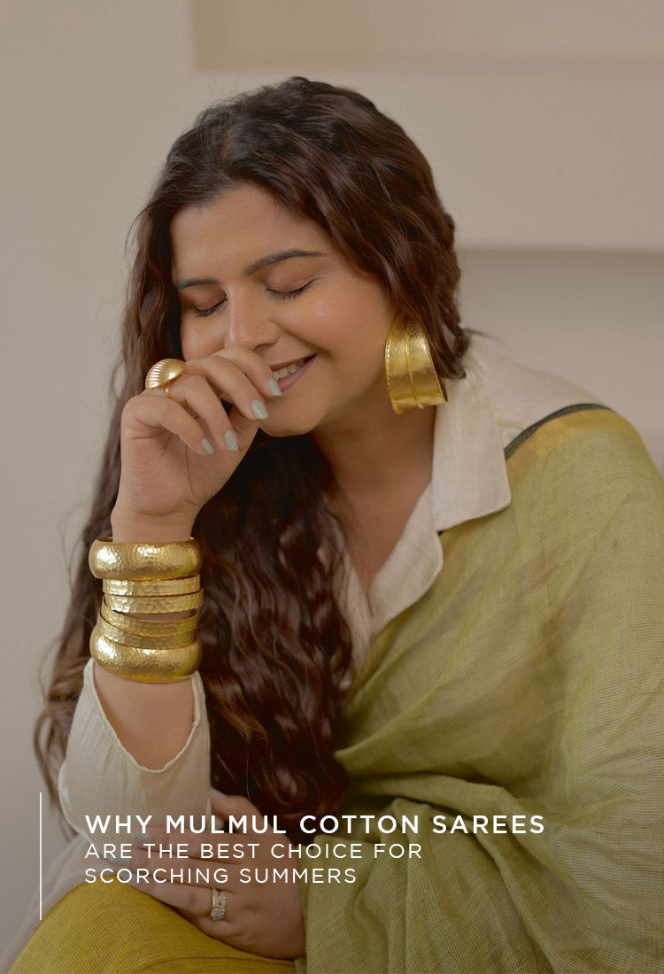 Why Mulmul Cotton Sarees Are the Best Choice for Scorching Summers?