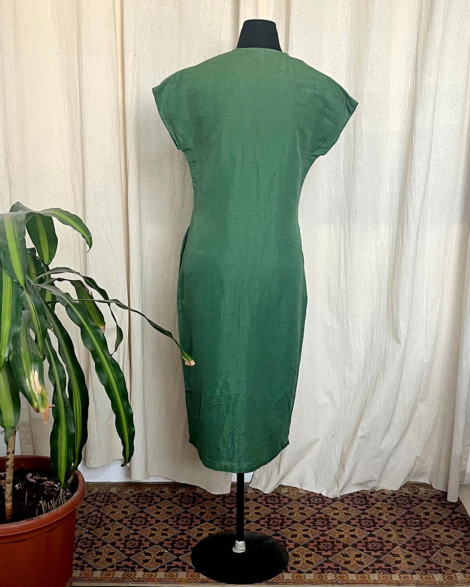 Forest Whisper linen kurti - LD