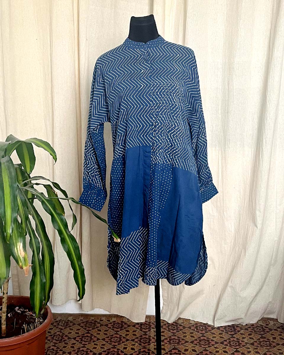 Blue Prism Cotton kurti - LD
