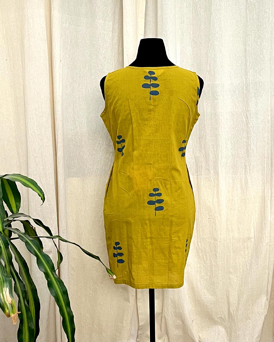 Sunline hand block printed Dress - LD