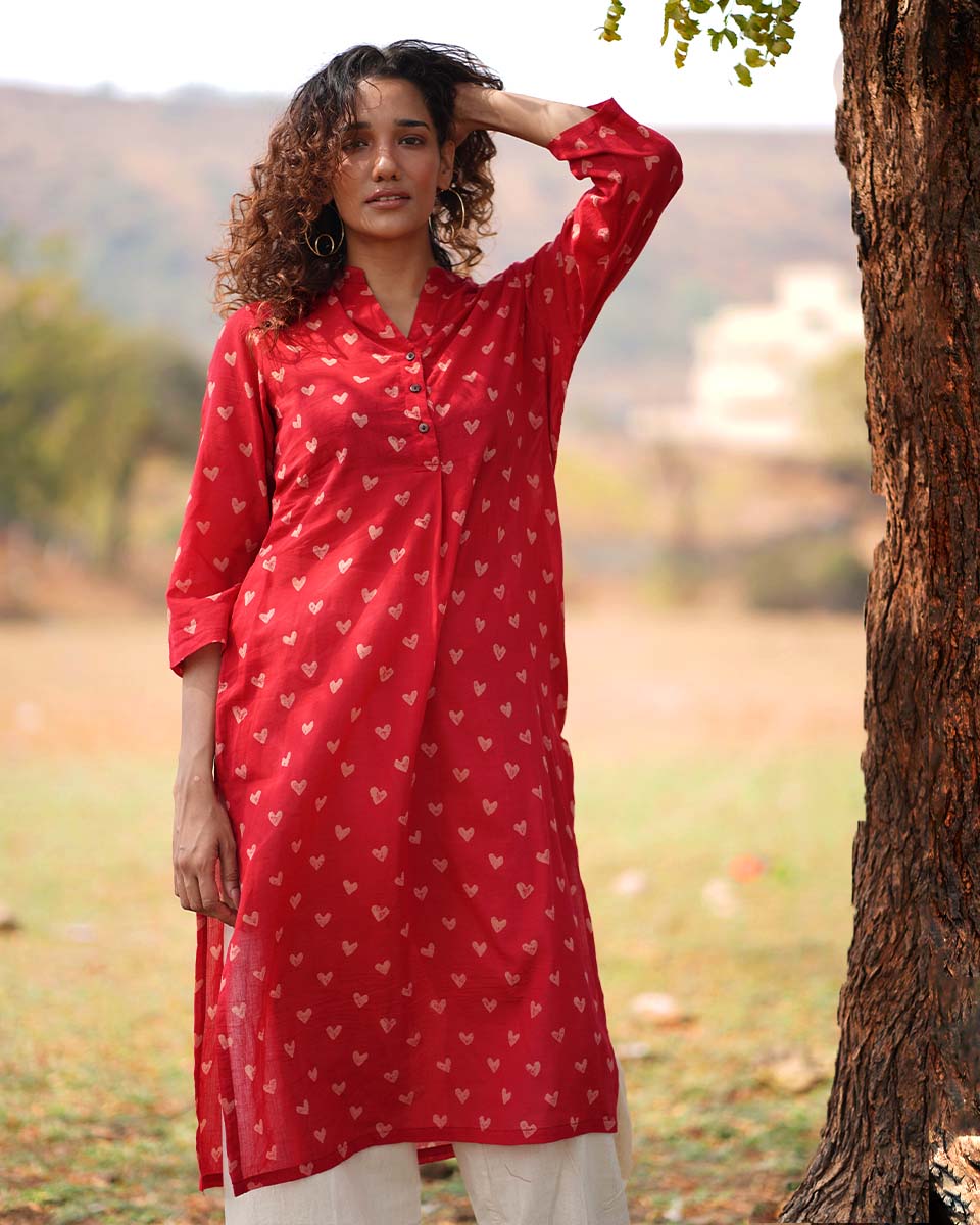 Kurti new design | Kurti | Kurti online | Kurti red