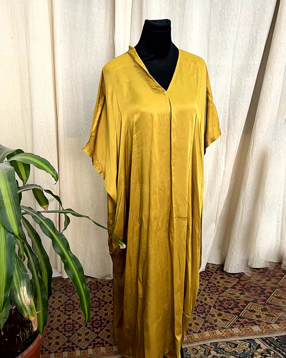 Golden Aura kaftan Dress -LD