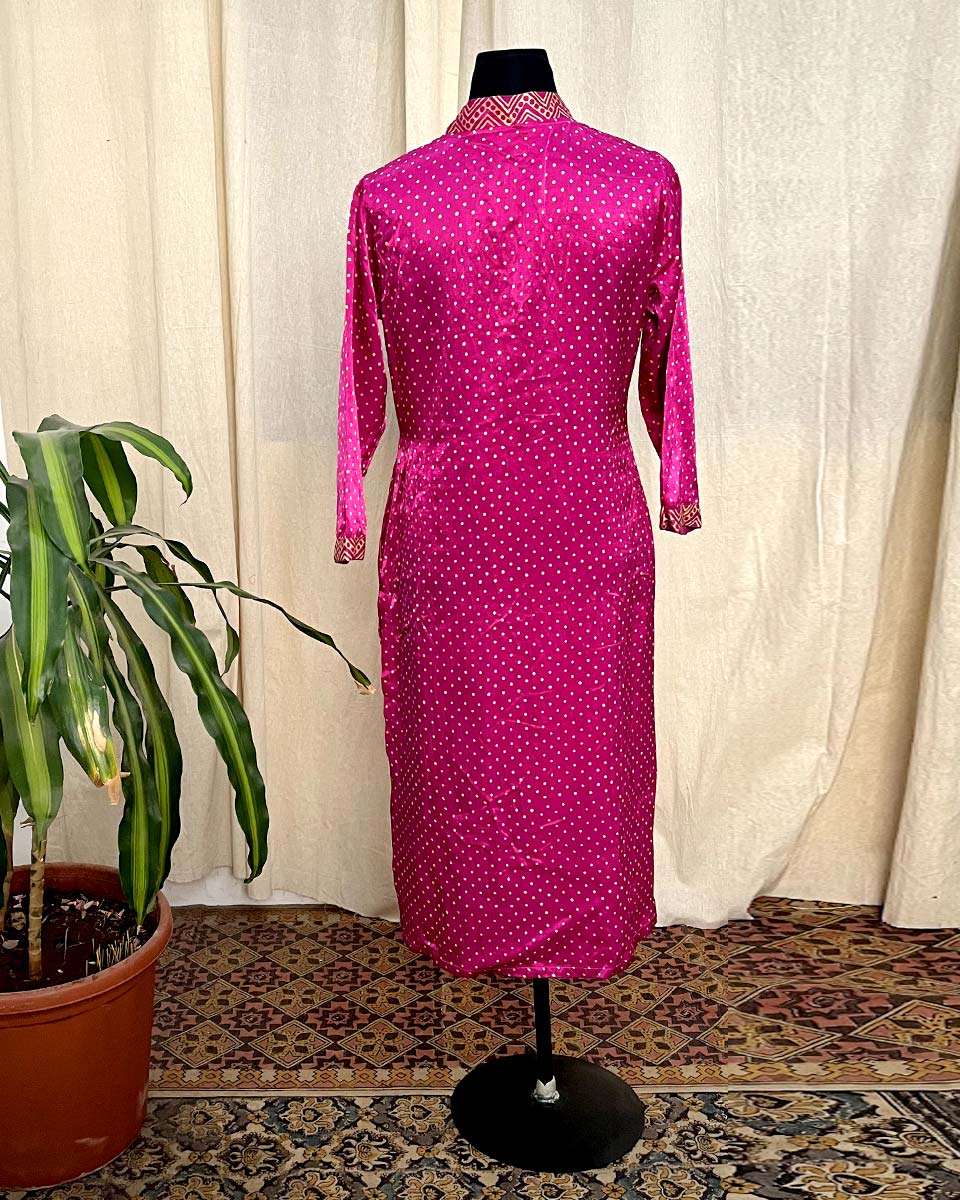 Fuchsia Flow Kurti - LD