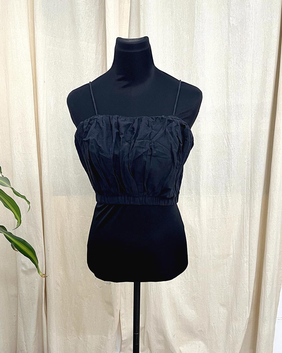 Midnight Ruche Top – LD