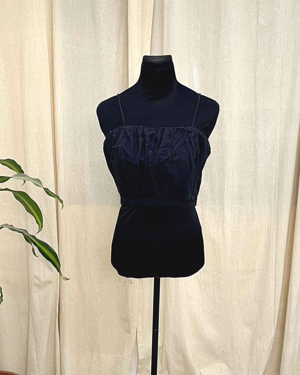 Midnight Ruche Top – LD