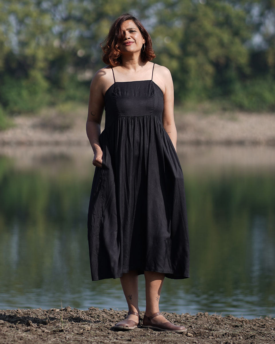 Solace Handwoven Bamboo Dress