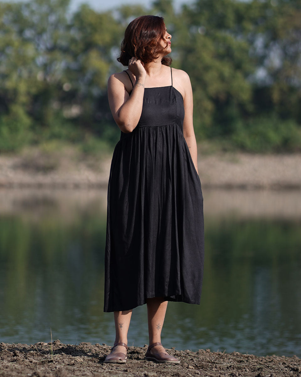 Solace Handwoven Bamboo Dress