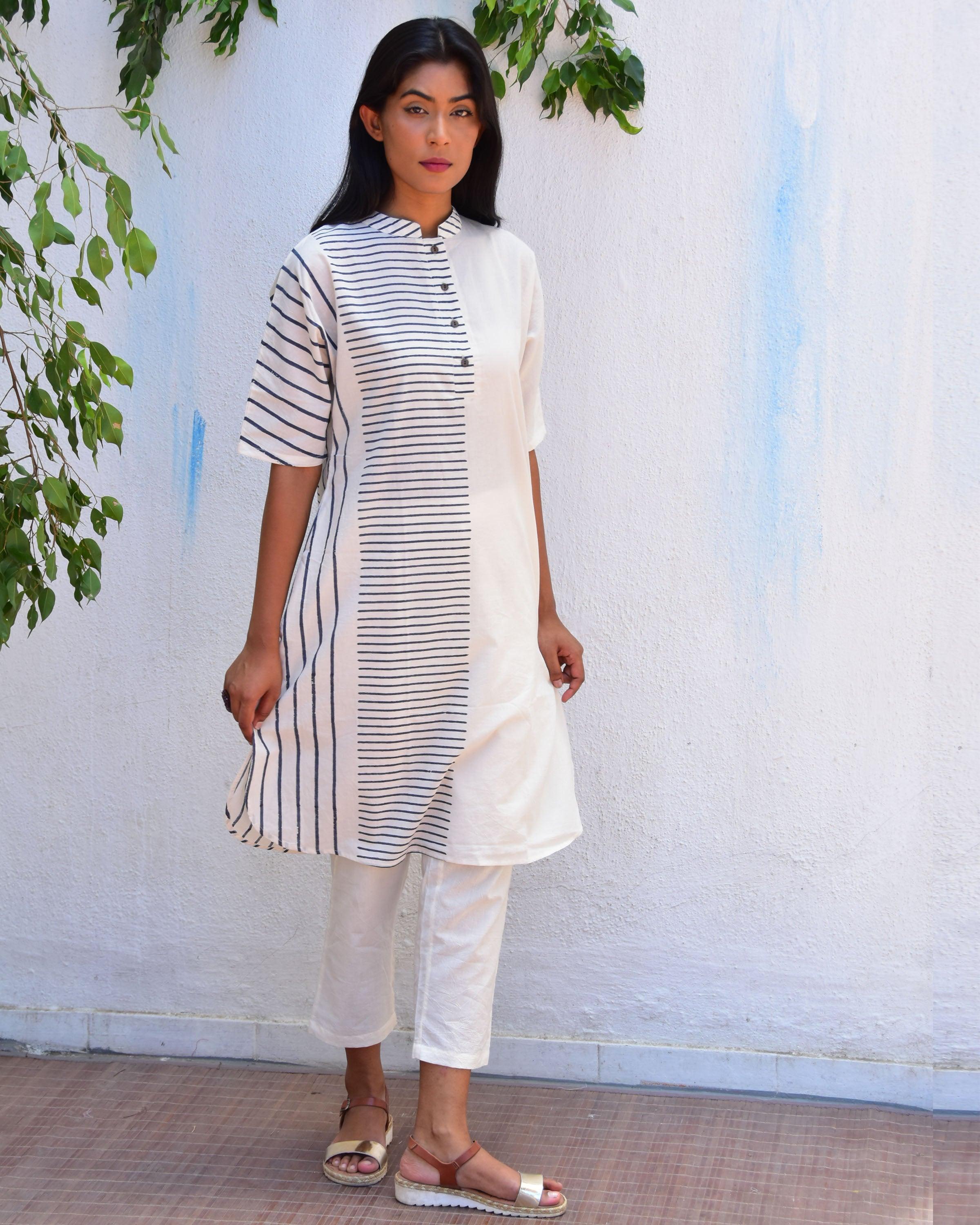 ivory kurta set