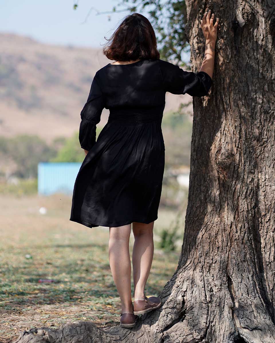 Nocturne Modal Silk Dress