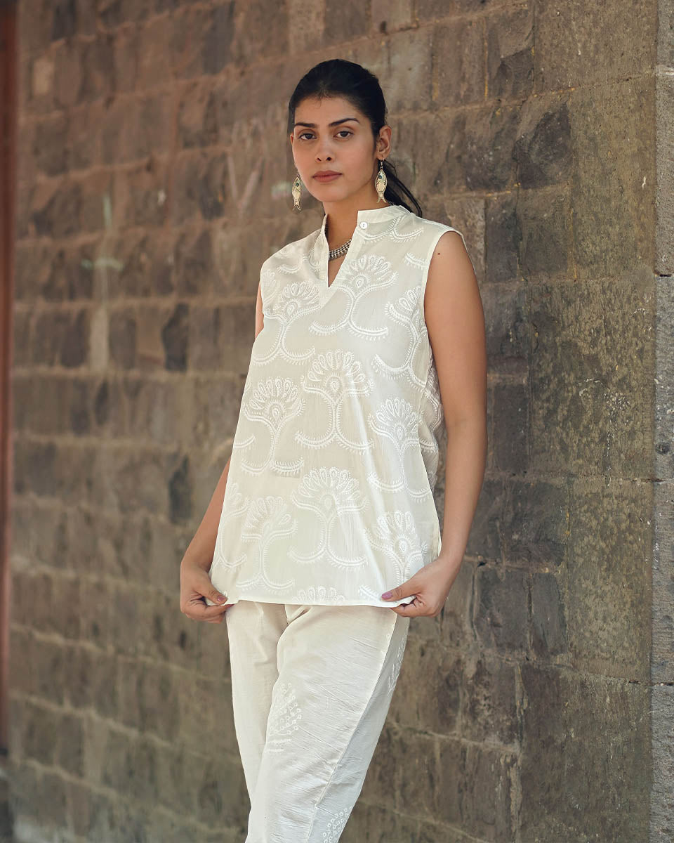 Tops for women | White top | Cotton top | Summer Wardrobe | Chidiyaa