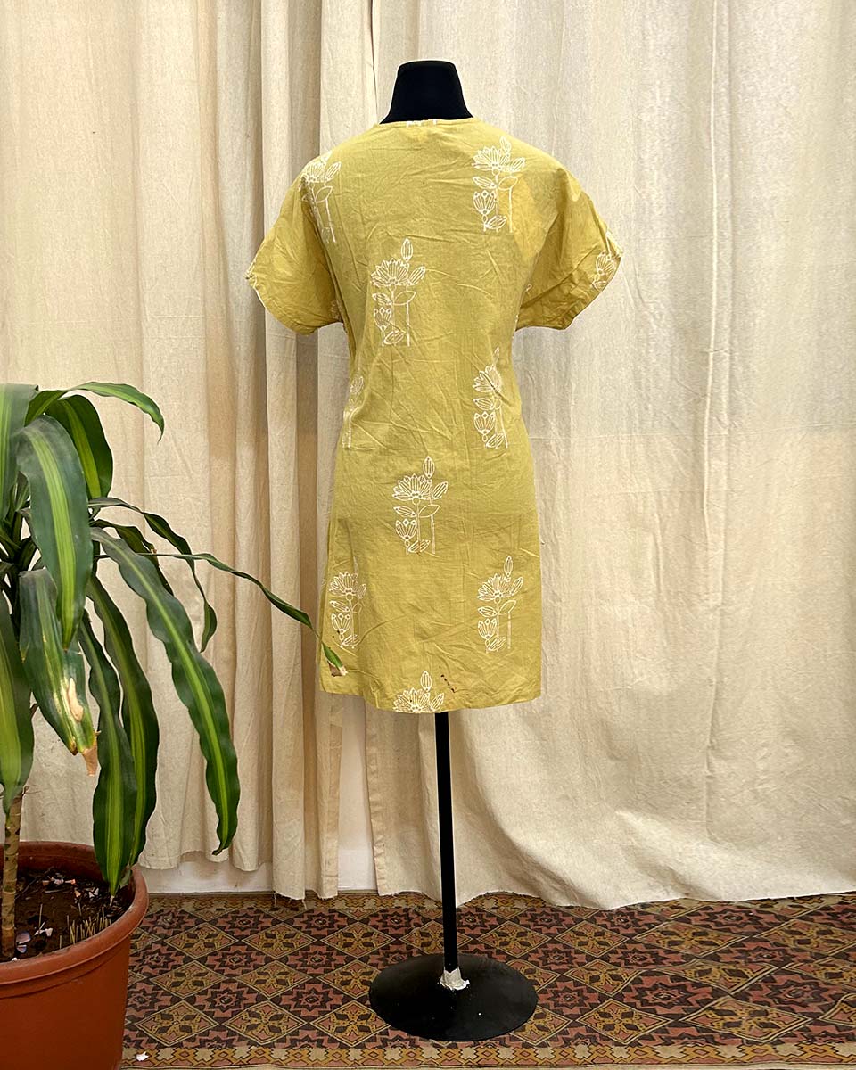 Suhani handblockprinted cotton dress -LD