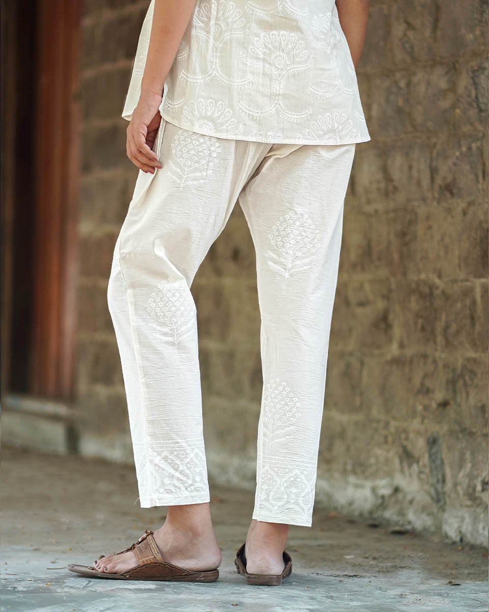 Pants | Pants Ladies | White pants | Summer pants| Chidiyaa