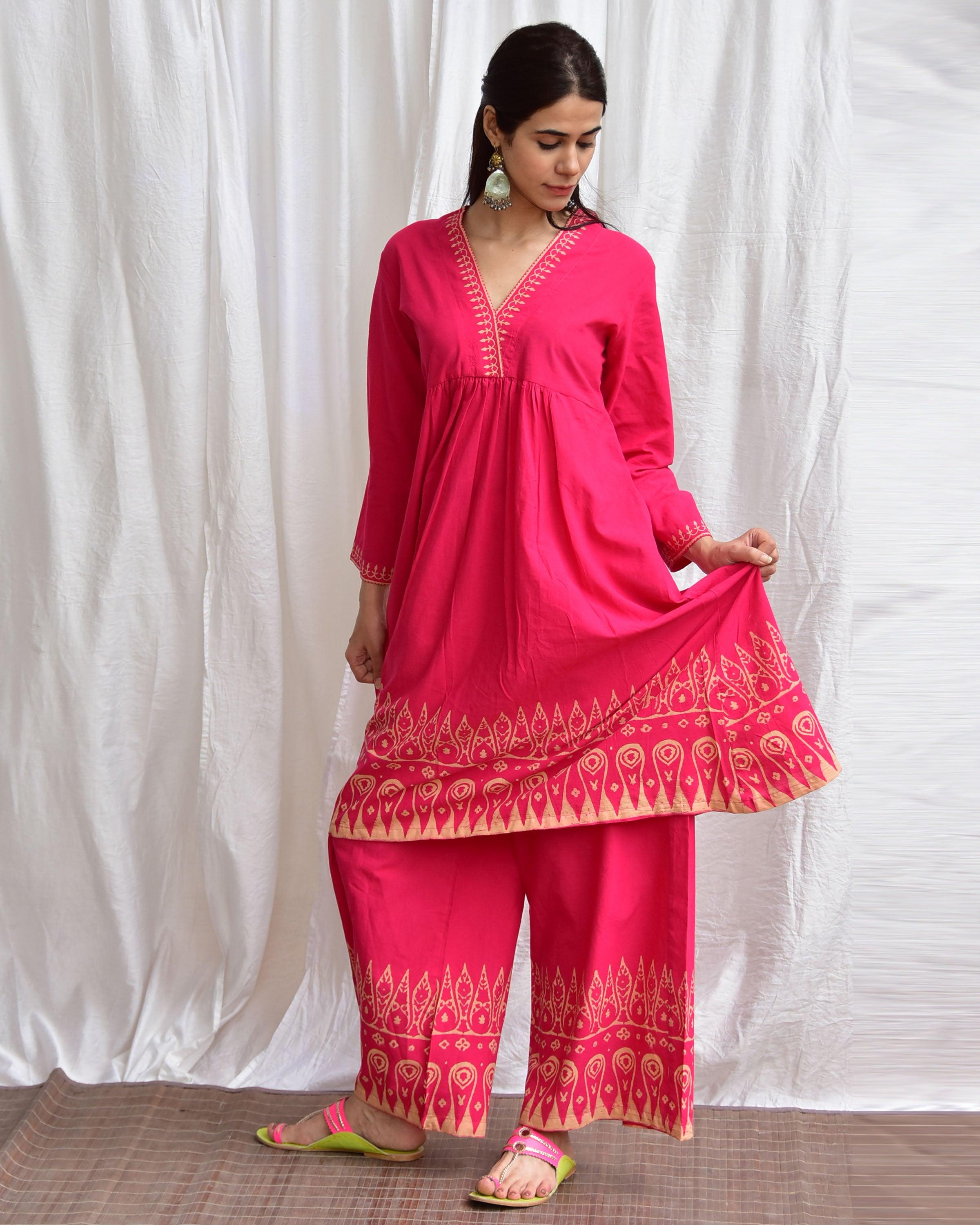 kurti pant set | kurta set | kurti set for women