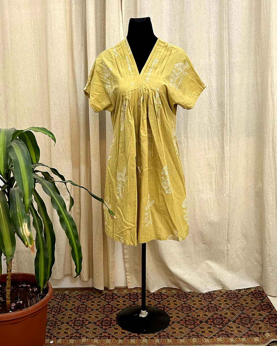 Suhani handblockprinted cotton dress -LD