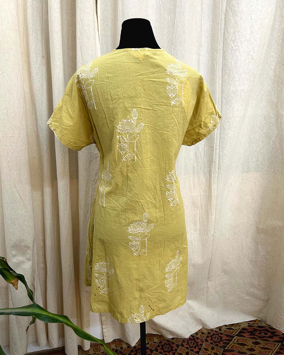 Suhani handblockprinted cotton dress -LD