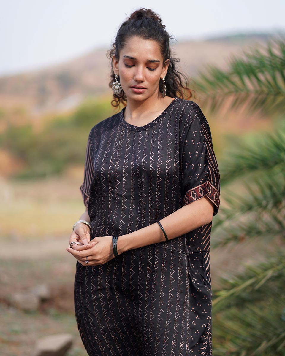 Cresida Modal Silk Dress