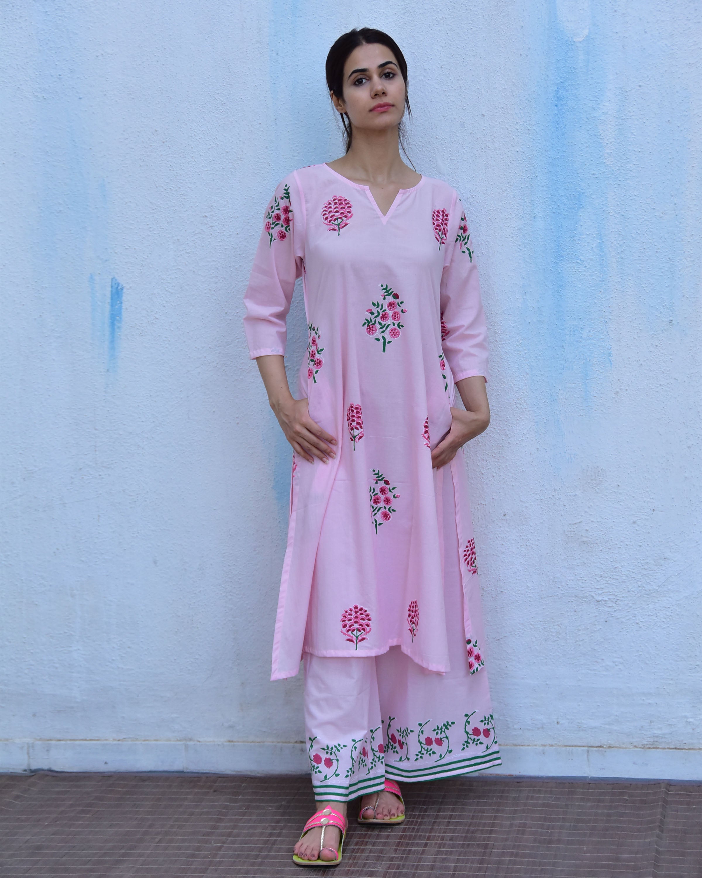 cotton kurti set