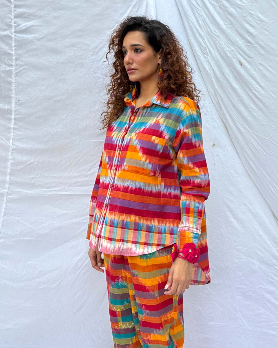 Hirna Gamcha Cotton Shirt - GMC