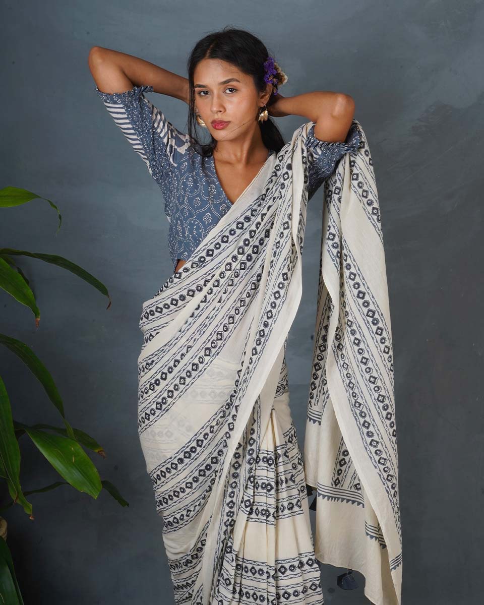 Saree | Saree look | Saree blouse