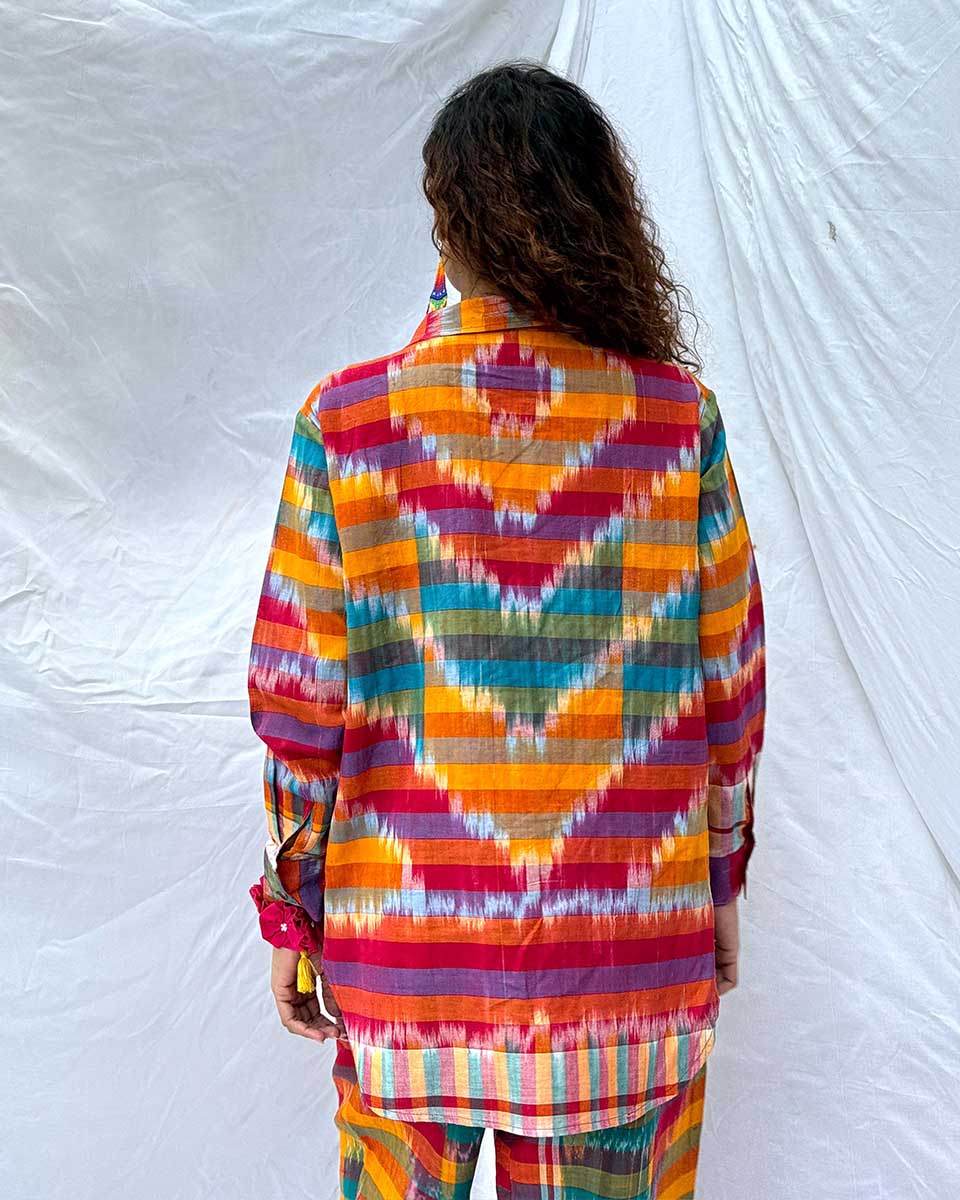 Hirna Gamcha Cotton Shirt - GMC