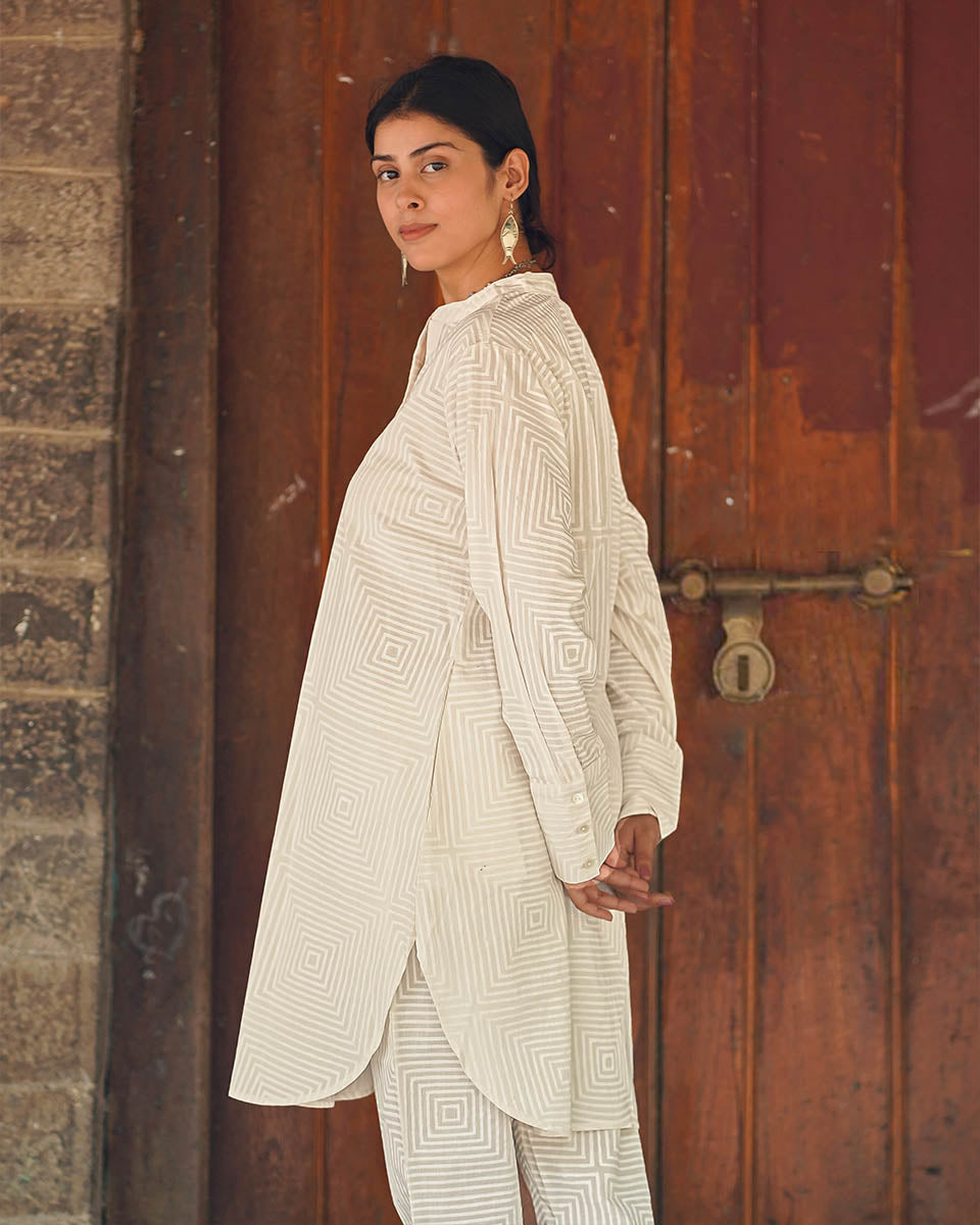 Kurti | Kurta Set | Kurti Set | Kurti Pant Set | Kurti pant | Kurta set white | Chidiyaa