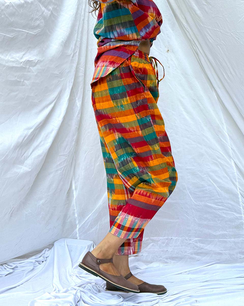 Matir Gaan Gamcha Cotton Pant - GMC