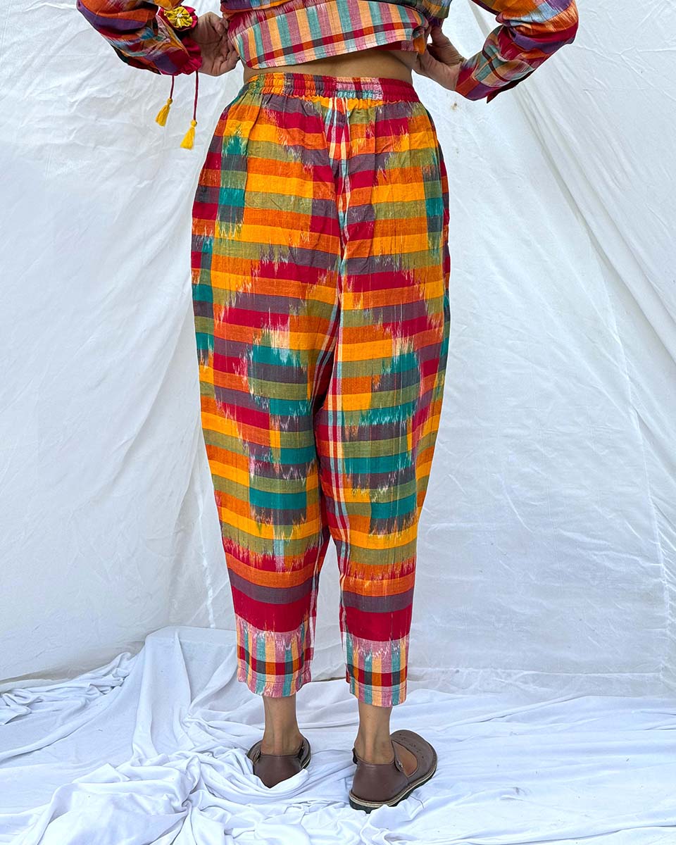 Matir Gaan Gamcha Cotton Pant - GMC