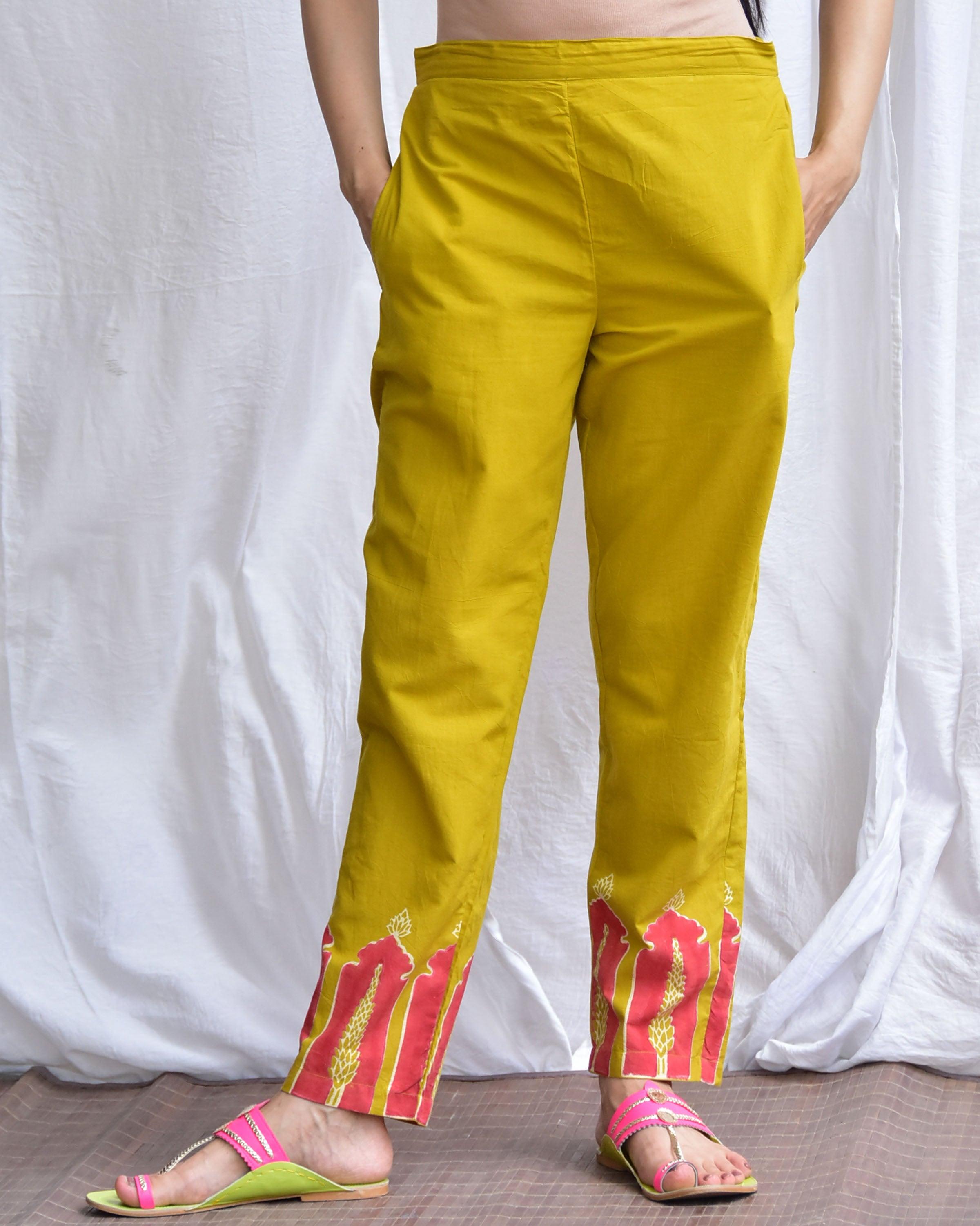 Veena Handblockprinted Cotton Kurta Set Of 2-Sor