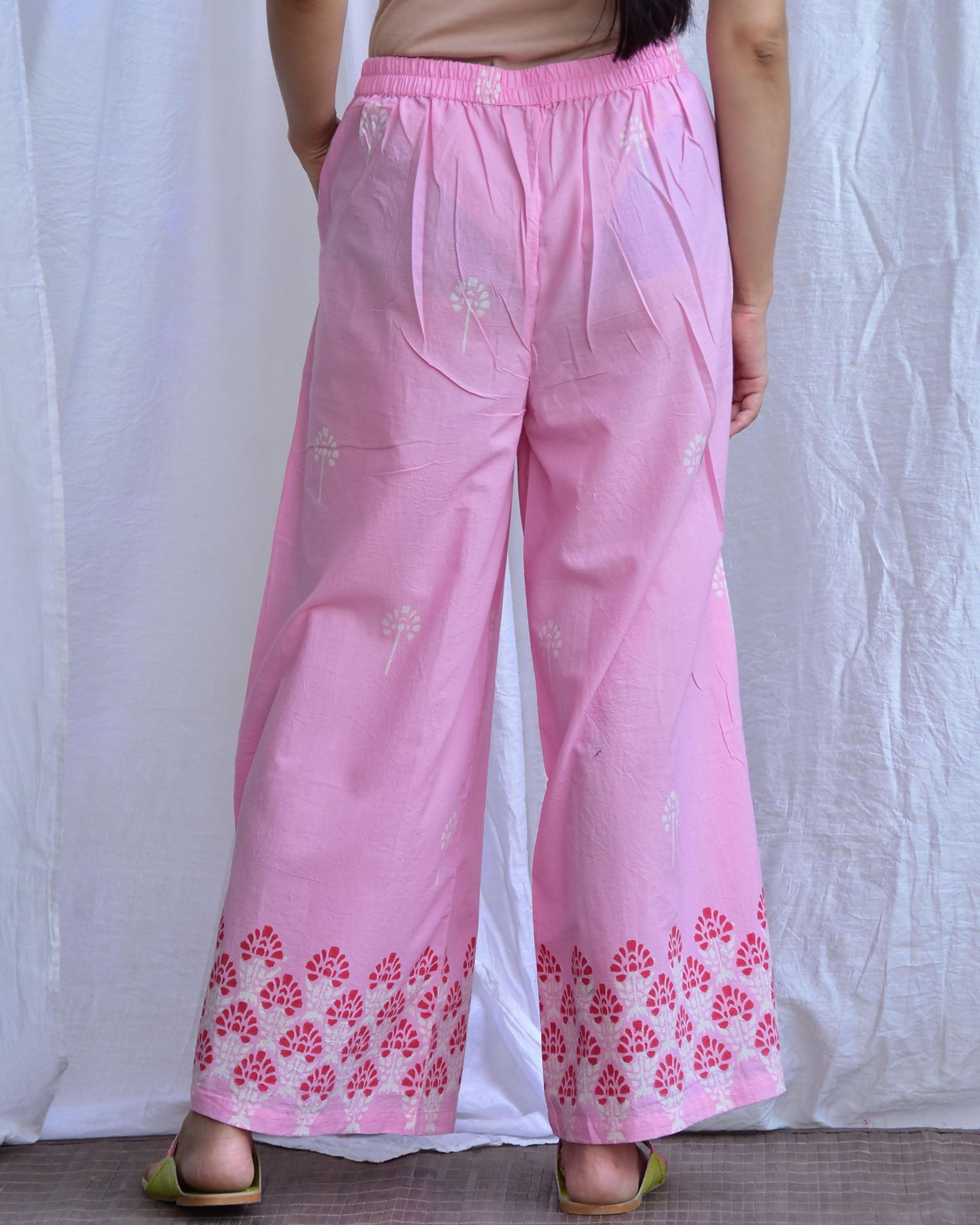 Mausam- E - Bahar Handblockprinted Cotton Kurta Set Of 2-Sor