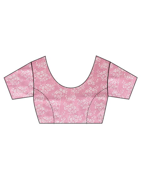 saree blouse design | cotton blouse pink | chidiyaa