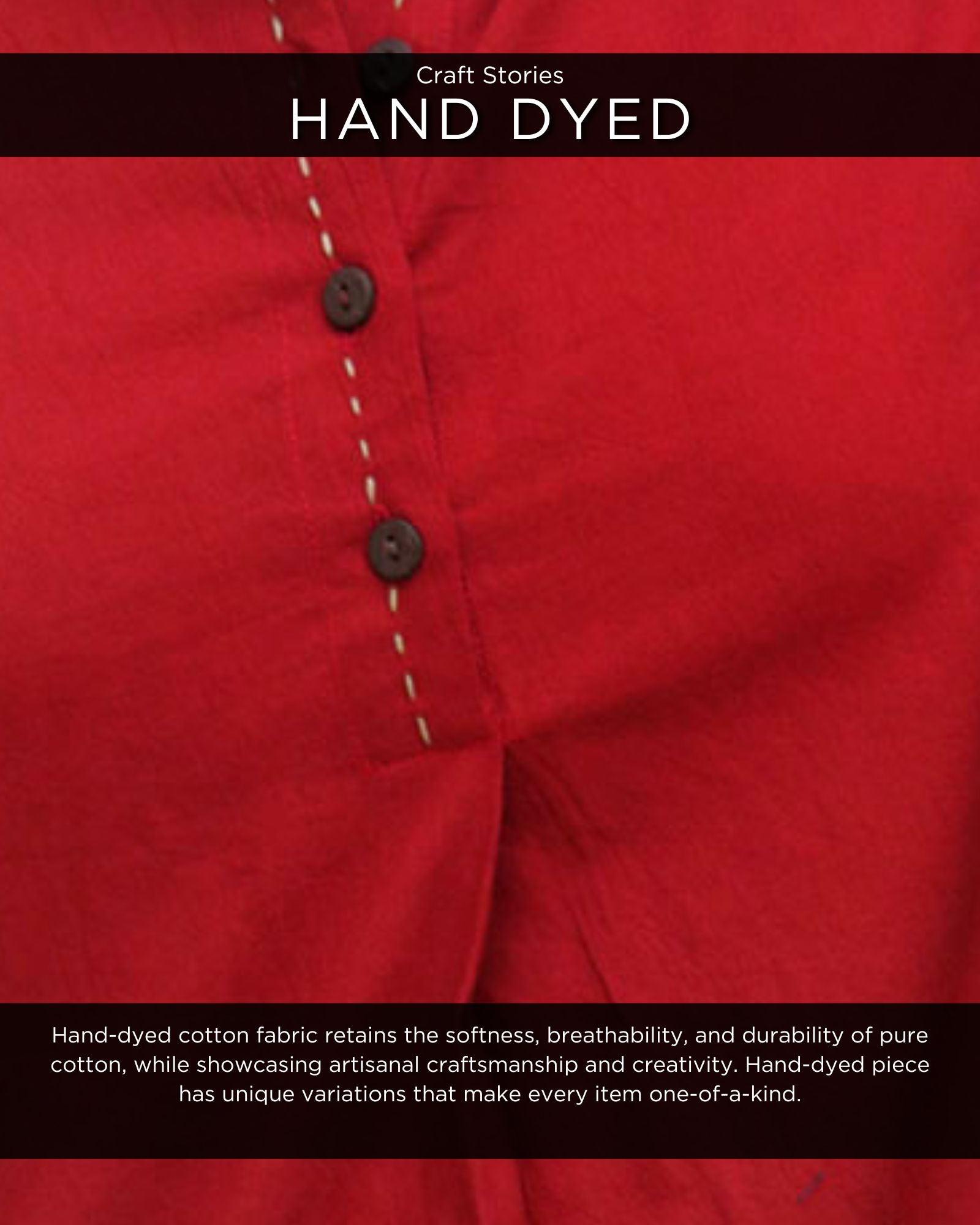 Hand dyed | Cotton clothes | Summer
