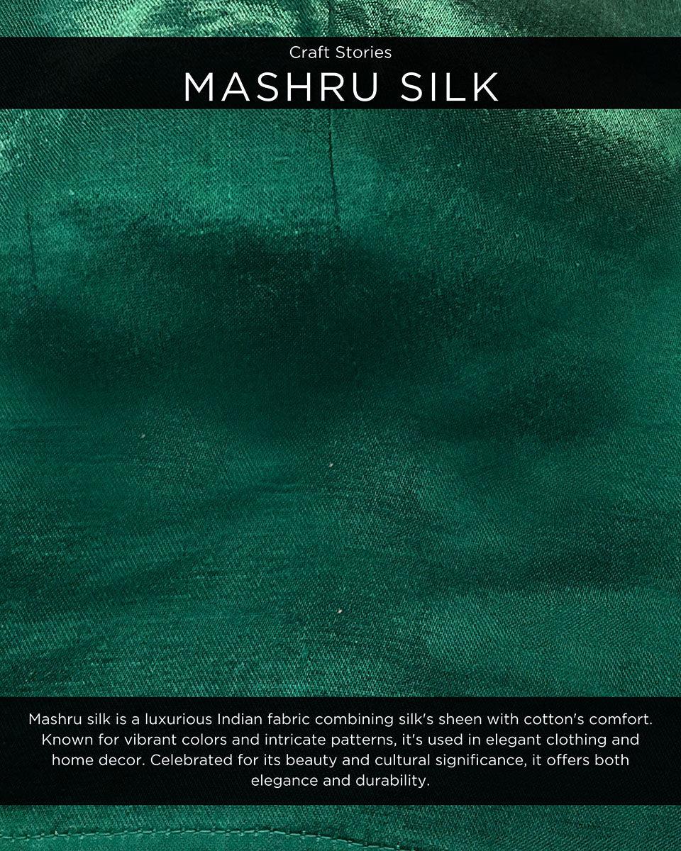 Chandrabhaga Mashru Silk Blouse