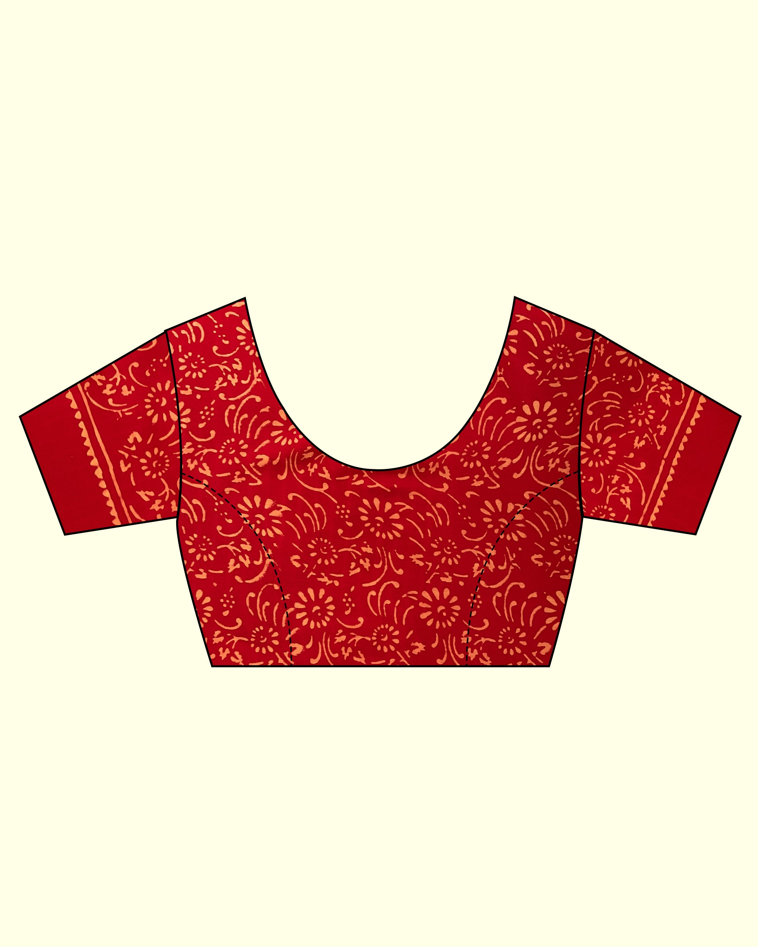 cotton sarees | blouse sleeves design | cotton saree for women | Saree for women | Saree | Chidiyaa