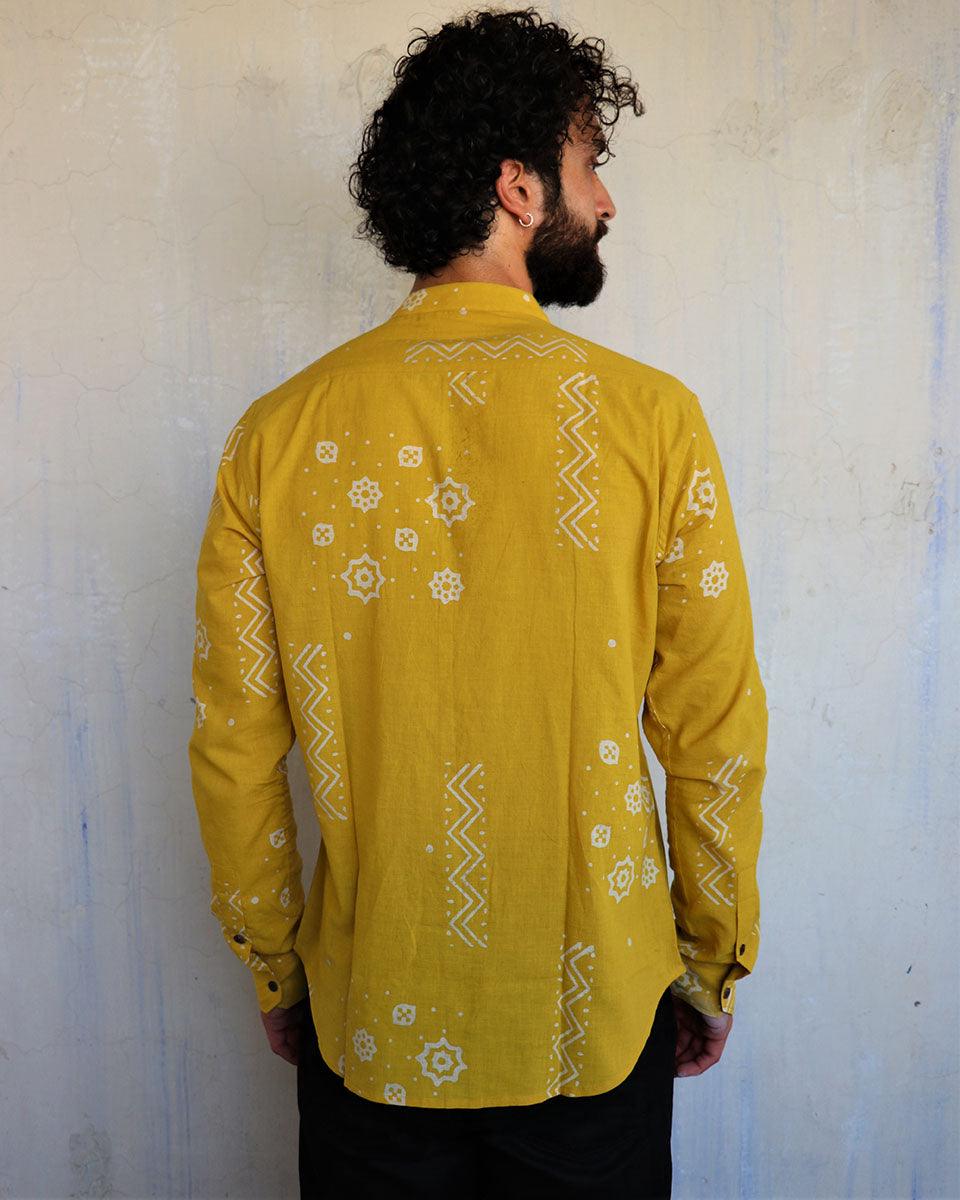 Yellow Mens Shirt - Love Despite