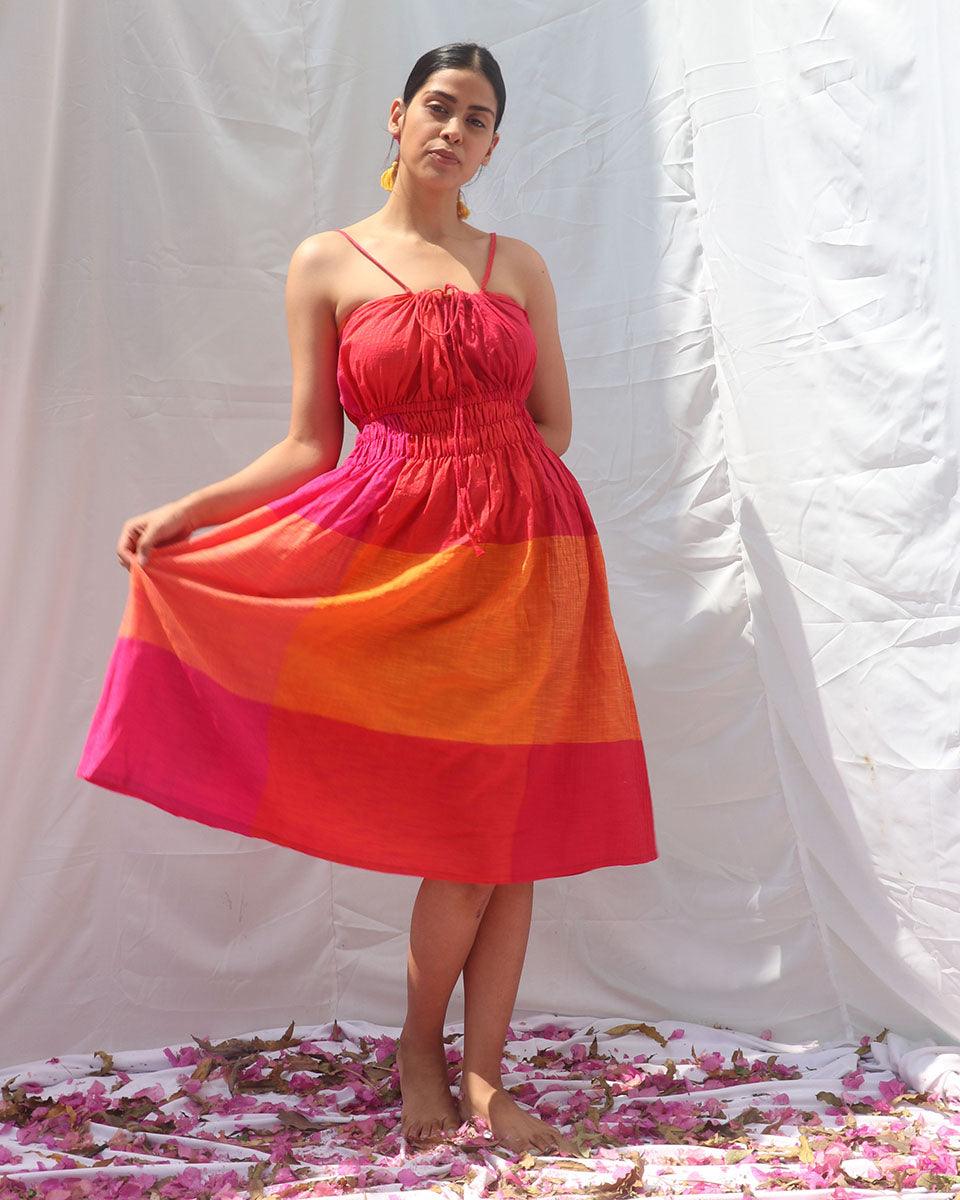 Holo Handwoven Cotton Dress - RC