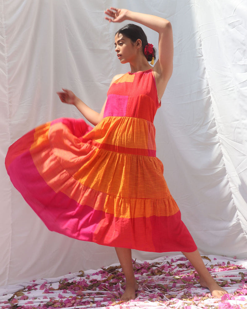 Lali Handwoven Cotton Dress - RC