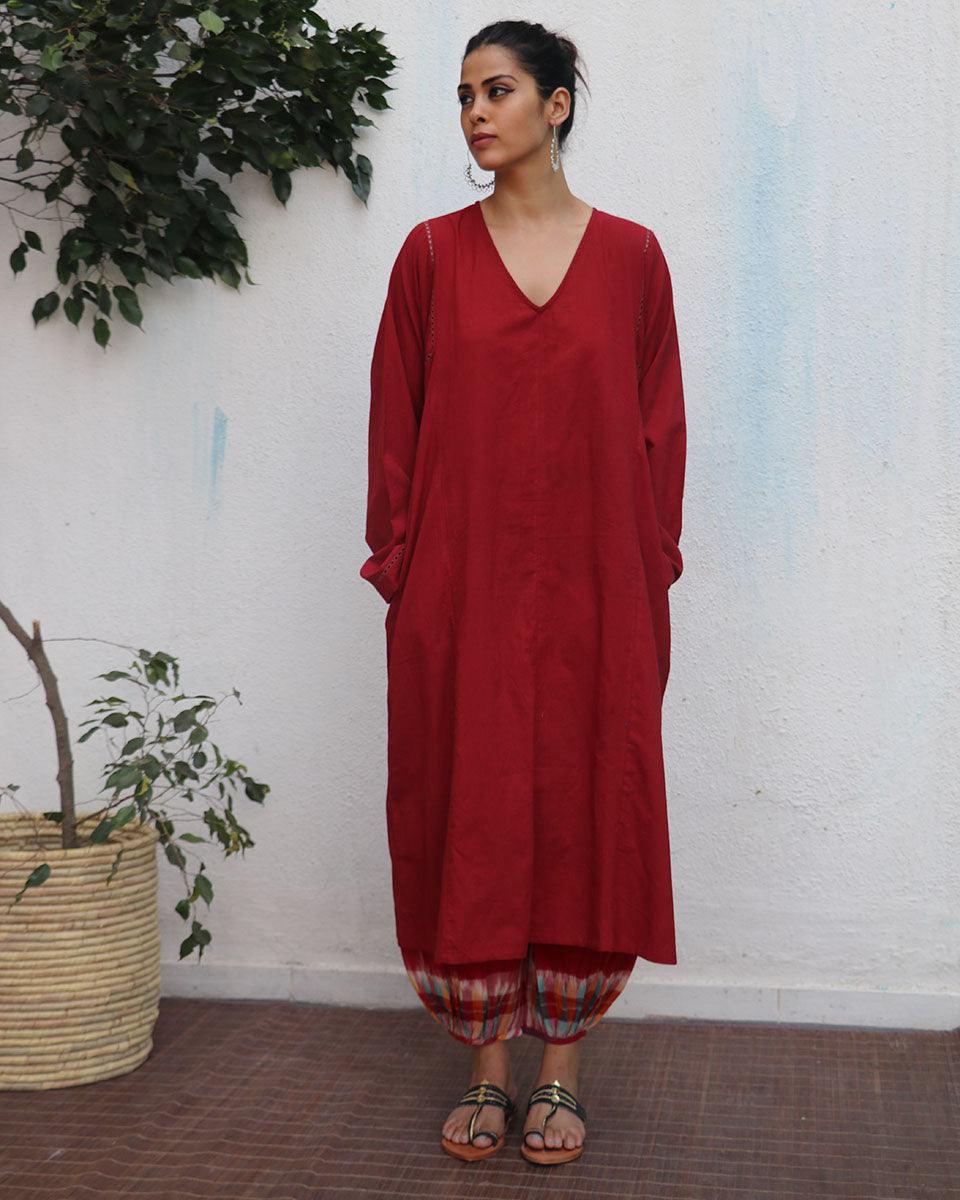 Kurti design | Kurti red | Kurti ladies