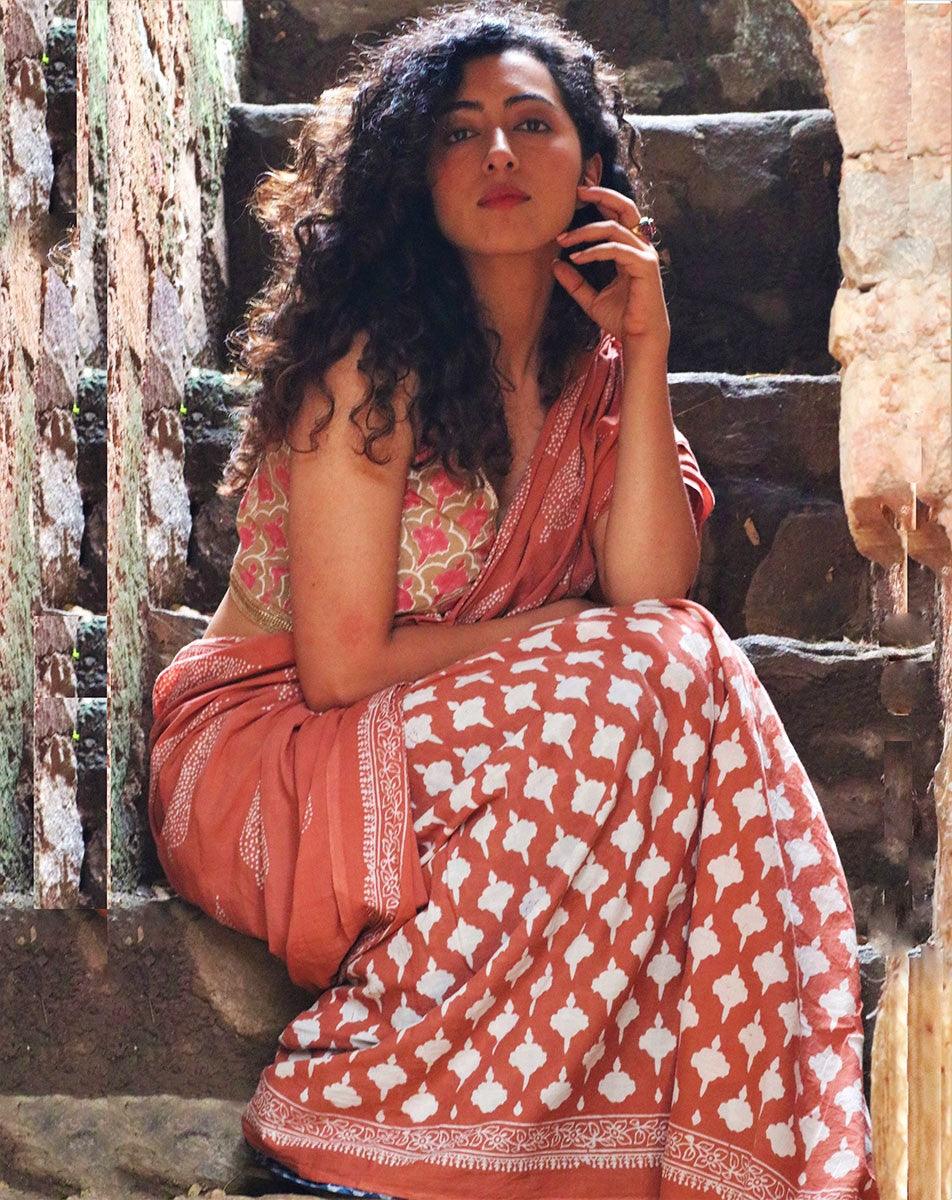 Cotton sarees | Cotton saree for women | Cotton saree online | Cotton saree | Chidiyaa