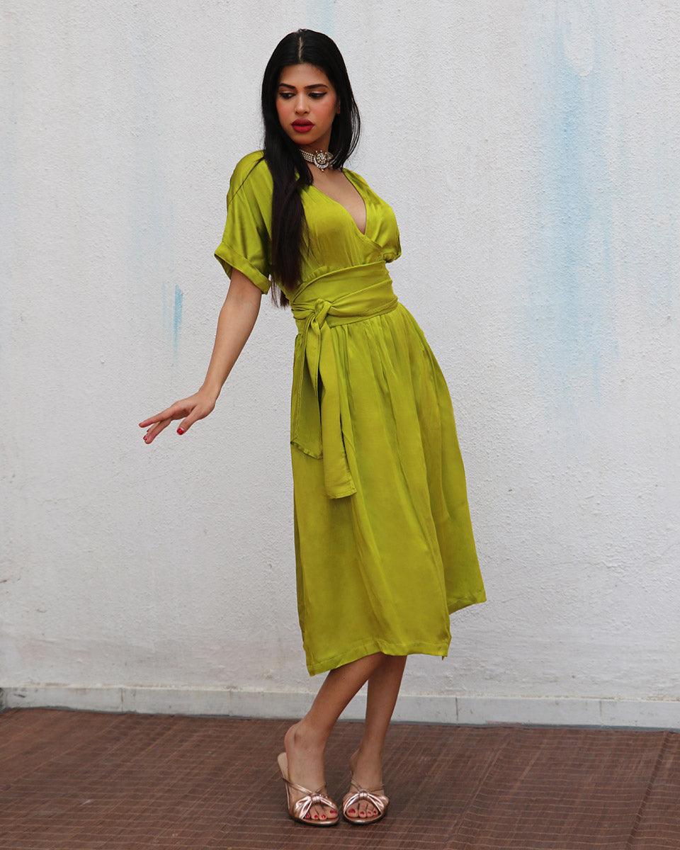 Cari Modal Silk Dress