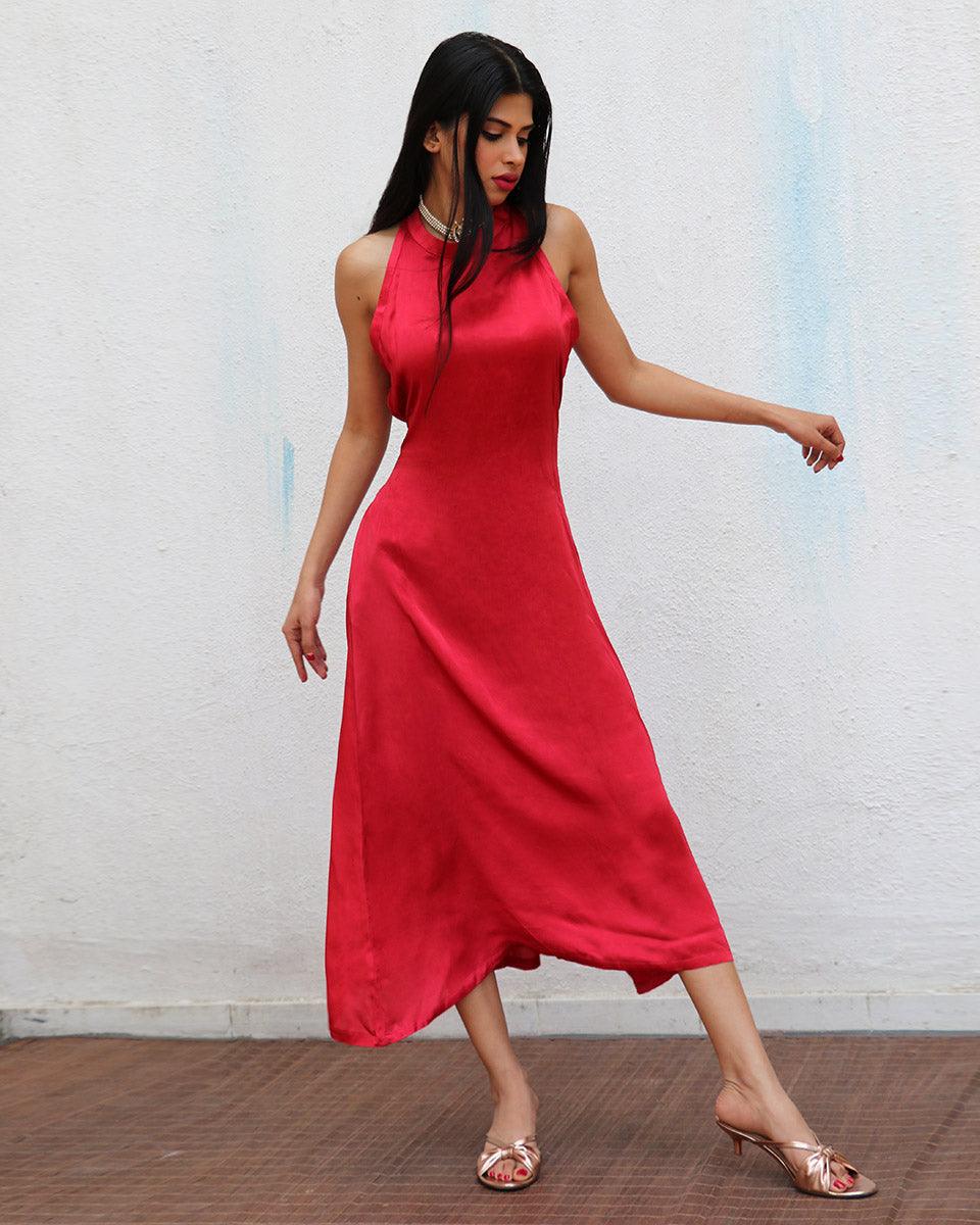 Amaya Modal Silk Dress