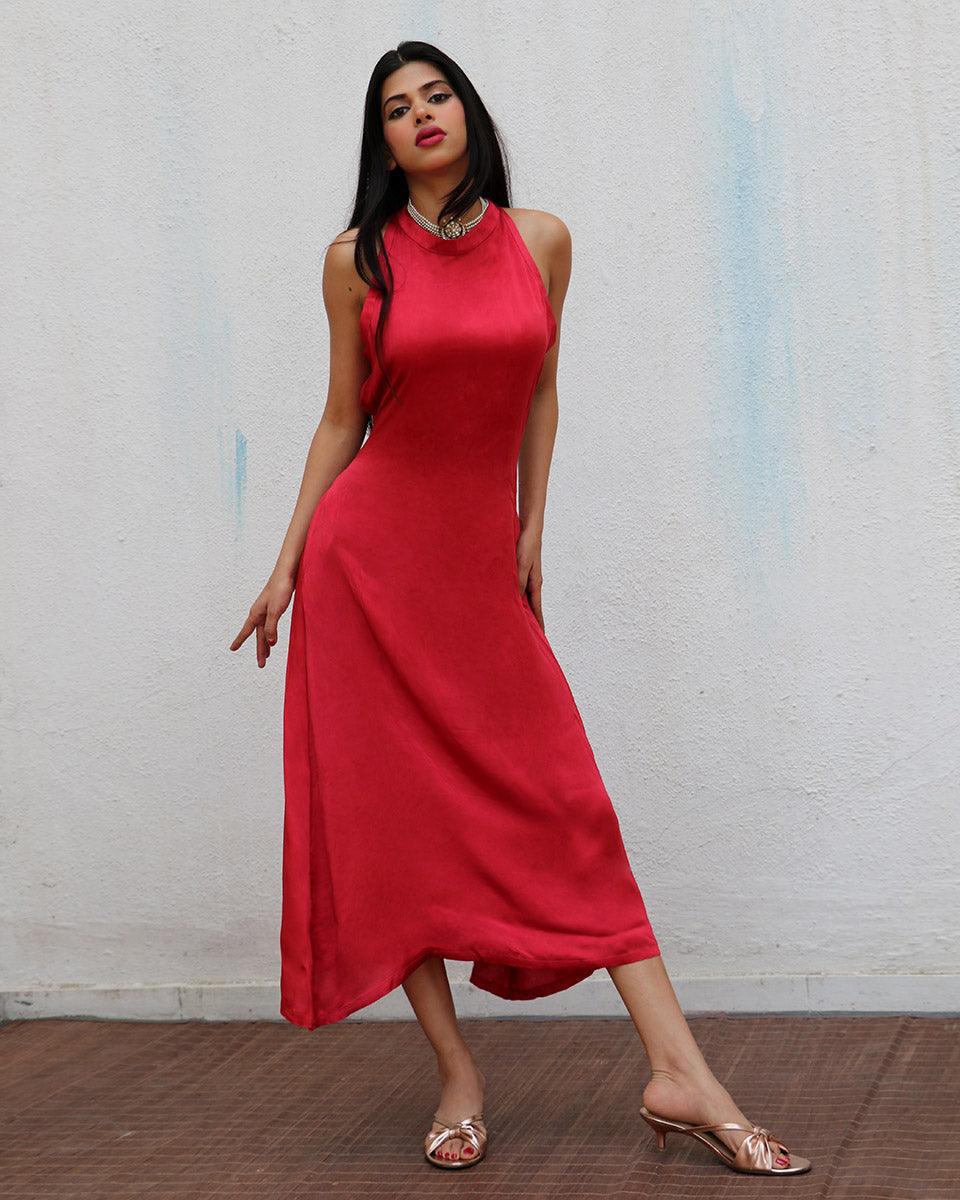 Amaya Modal Silk Dress