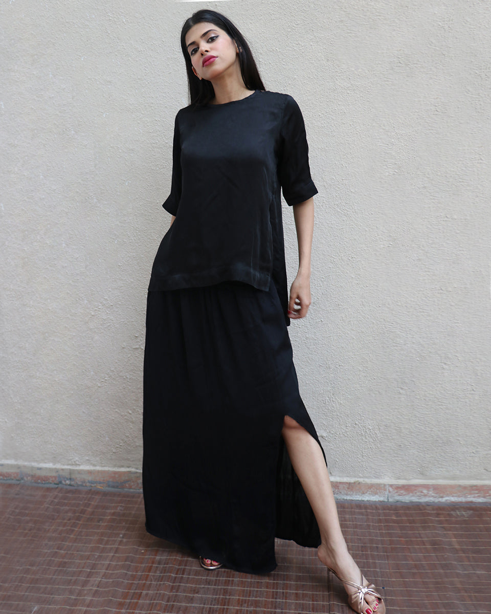 Wander Modal Silk Top