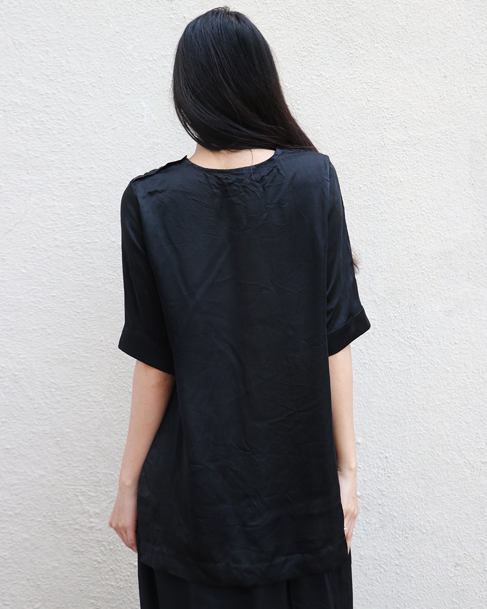 Wander Modal Silk Top