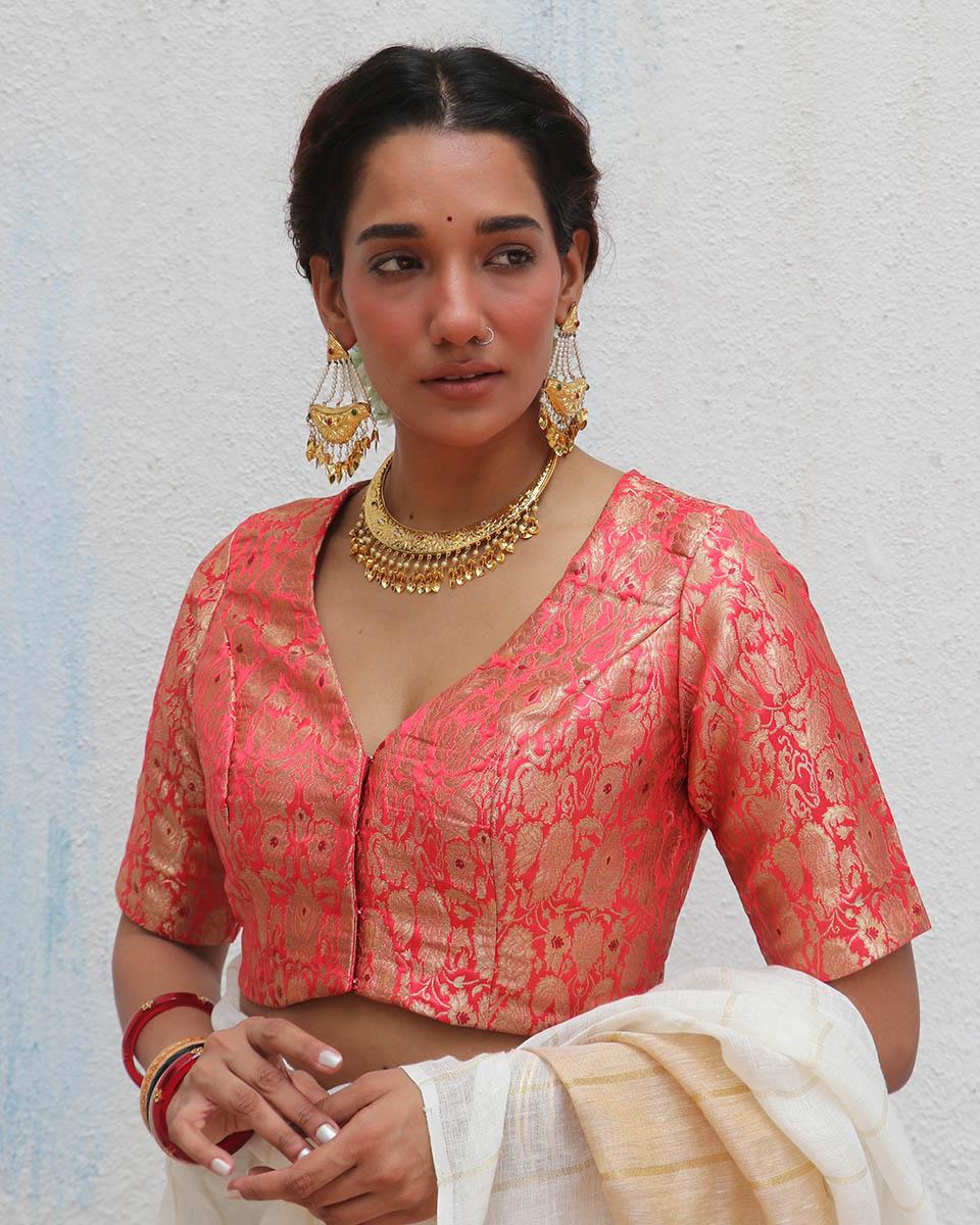 blouse neck designs | blouse back design | blouse design for silk saree